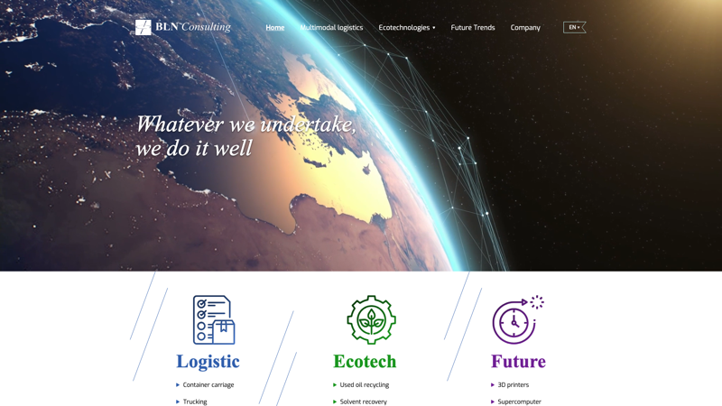 BLN Consulting — Логистика и консалтинг · Европа
