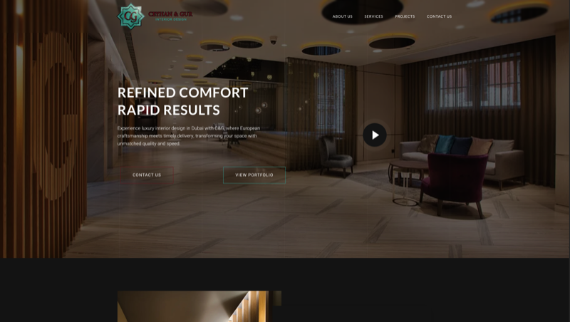 Cgdesign — Студия премиального интерьера · Дубай