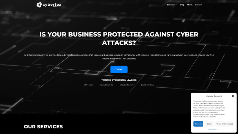 Cybertex.io — Кибербезопасность