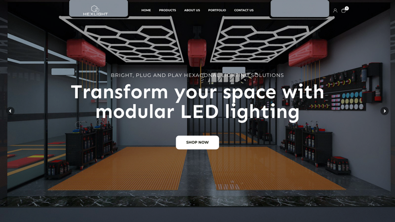 Hexlight.eu — Магазин освещения · Европа