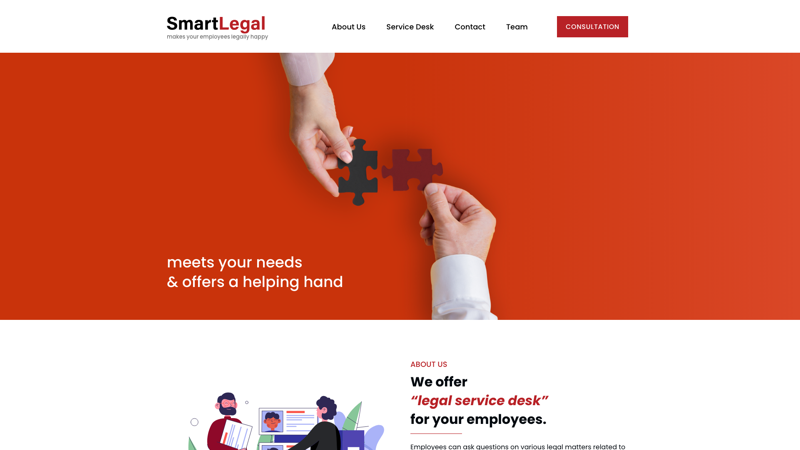 Smartlegal.ee — Лендинг юридических услуг · Эстония