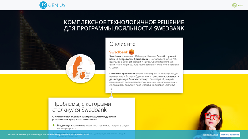 Swedbank — Часть банковского приложения